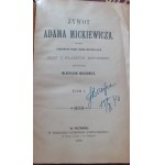MICKIEWICZ Władysław - ŻYWOT ADAMA MICKIEWICZA Tom I-IV