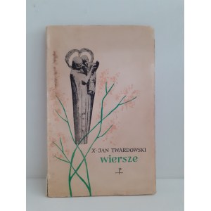 TWARDOWSKI Jan - WIERSZE DEDIKATION des Autors