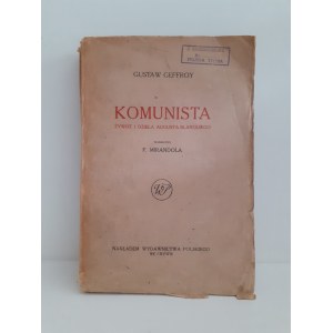 GEFFROY Gustaw - KOMUNISTA ŻYWOT I DZIEŁA AUGUSTA BLANQUIEGO