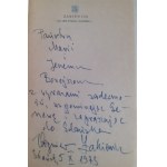 ŻAKIEWICZ Zbigniew - NUR FÜR SEN, DANIEL EDITION UND DEDIKATION des Autors