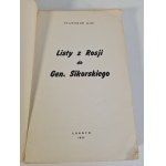 KOT Stanisław - LISTY Z ROSJI DO GEN.SIKORSKIEGO Dedykacja dla Bernarda Singera