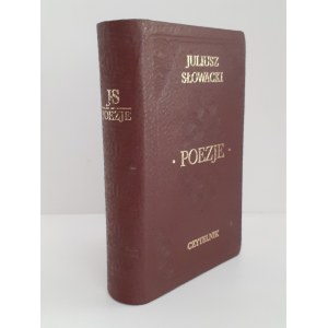 SŁOWACKI Juliusz - POEZJE WYDANIE BIBLIOFILSKIE Opr. skórzana