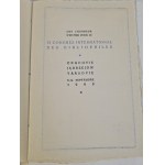 DRUK BIBLIOFILSKI VI CONGRES INTERNATIONAL DES BIBLIOFPHILES CRACOVIE JĘDRZEJÓW VARSOVIE 8-14,Septembre 1969 PROGRAMME
