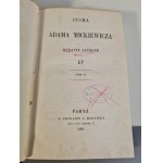 MICKIEWICZ Adam - PISMA New complete edition Volumes I-VI