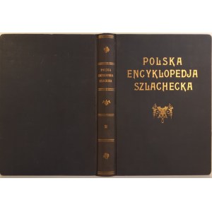 POLSKA ENCYKLOPEDJA SZLACHECKA Vol. XI OPRAWA PŁÓCIENNA