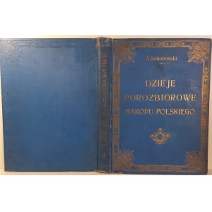 COVER ORIGINAL HANDLING - A.SOKOŁOWSKI TALES OF THE POLISH PEOPLE ILLUSTRATED Volume 4