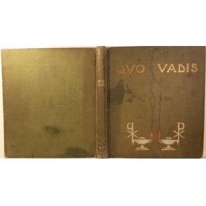 BINDING ORIGINAL CANVAS - H.SIENKIEWICZ QUO VADIS