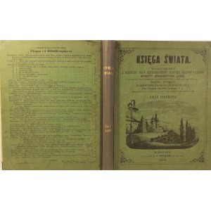 COVER - THE BOOK OF THE WORLD.KNOWLEDGES FOR NATURAL SCIENCES, HISTORY OF COUNTRIES AND PEOPLE Part I 1859
