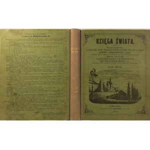 COVER - BOOK OF THE WORLD.KNOWLEDGES FOR NATURAL SCIENCES, HISTORY OF COUNTRIES AND PEOPLE Part II 1859