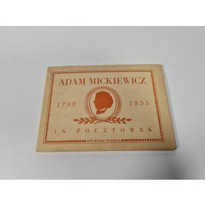 ADAM MICKIEWICZ 1798 - 1855 - 16 POCZTÓWEK