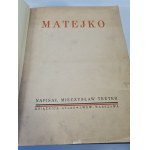 TRETER Mieczyslaw - MATEJKO Personality of the artist Creativity Form and Style
