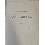 MICKIEWICZ Adam - PAN TADEUSZ Lwów 1878 Ilustracje ANDRIOLLI Folio