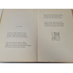 DESNOS Robert - CONTREE Lithographie PABLO PICASSO Paris 1944