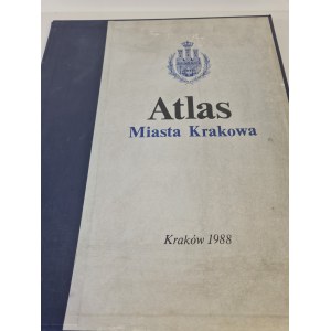 ATLAS OF CITY KRAKOWA - 47 PLANSZ Folio
