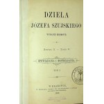 SZUJSKI Józef - DZIEŁA Serya II. - Volume V. STORIES AND DISSERTATIONS.1885