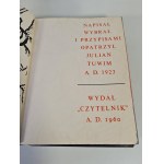 Tuwim Julian - CZARY I CZARTY POLSKIE ORAZ WYPISY CZARNOKSIĘSKIE (Zaren und das Geflüster Polens und die Schwarzen Bücher)