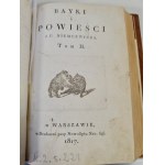 NIEMCEWICZ J.U. - BAJKI I POWIEŚCI Tom I-II w 1 wol. 1817