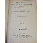 SHAKESPEARE William - DZIEŁA DRAMATYCZNE Tom I-III Rysunki SELOUSA