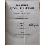 LINDE - SŁOWNIK JĘZYKA POLSKIEGO Lwów 1854-60 ŁADNY KOMPLET