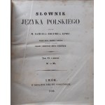 LINDE - SŁOWNIK JĘZYKA POLSKIEGO Lwów 1854-60 ŁADNY KOMPLET