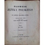 LINDE - SŁOWNIK JĘZYKA POLSKIEGO Lwów 1854-60 ŁADNY KOMPLET