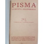 KRASIŃSKI Zygmunt PISMA Kritische Gesamtausgabe