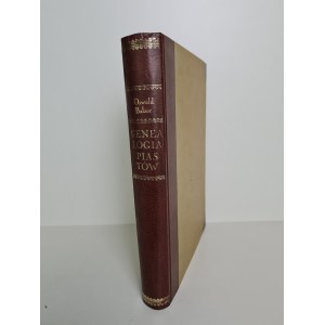 Balzer Oswald GENEALOGIA PIASTÓW Reprint wydania z 1895