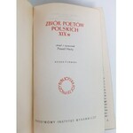 Hertz Pawel A COLLECTION OF POLISH POETS of the 19th century.