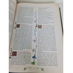 BIBLIA JUBILEUSZOWA zilustrowana miniaturami z Biblii gnieźnieńskiej z roku 1414.