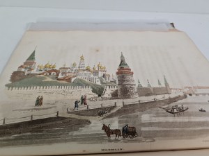 JOHNSTON - PODRÓŻ PRZEZ ROSJĘ I POLSKĘ 1815 - zawiera 20 ręcznie kolorowanych tablic Travels through Part of the Russian Empire and the Country of Poland