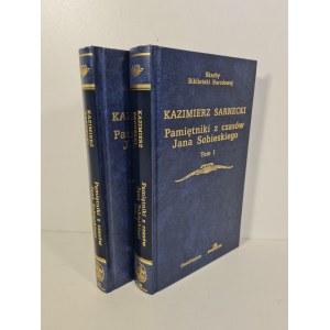 SARNECKI Kazimierz - PAMIĘTNIKI Z CZASÓW JANA SOBIESKIGO Volume I-II Treasures of the National Library