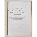 DESCARTES [CARTESIANISCHE] OPER [PRINCIPIA PHILOSOPHIAE] 1656