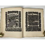 Langner Wiktor - THE ROAD OF THE CROSS - VERY RARE full-page woodcuts