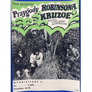 AFISZ - Przygody Robinsona Kruzoe