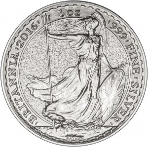 1 oz Silver Britannia 2016, 20 ks, každá vlastní etue, Ag, 20 ks