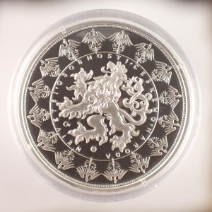 Česká republika / AR med. b.l. Největší osobnosti českého národa, Alois Jirásek, Ag 0,999, 40 mm, 29g., kapsle, Ag...