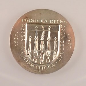 ČNS / AR med. ČNS Brno, 1977 - Moravie, Karel Zeman, Ag 0,900, 41 mm, (22,44 g), puncováno, Ag,