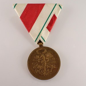Rakousko / Tyrolská pamětní medaile na válku 1914-1918, orig. stuha,