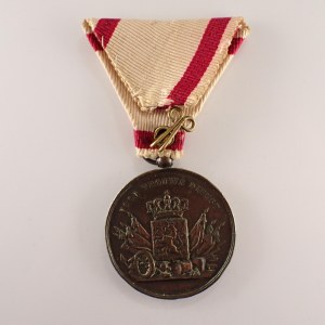 Svět / Holandsko - Medaile Voor Trouwe Dienst - Za věrnou službu, Br,