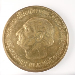 50 Million Mark 1923, Stein, 44.5 mm, Br,
