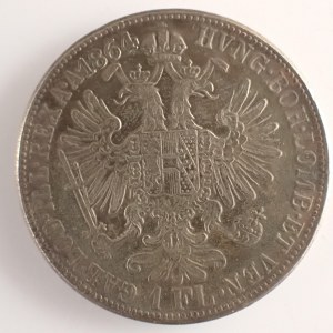 Sběratelské kopie / 1 Zlatník 1864 V - neznačená kopie,