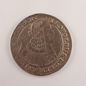Leopold I. [1657 - 1705] / XV Krejcar 1662 GH Vratislav Hübner, Hol.62.3,2 var. G.H.Boh.REX:, Ag,