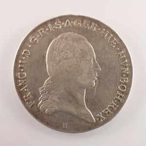 František I. Rakouský [1792 - 1835] / 1 Tolar 1794 H křížový, Ag,