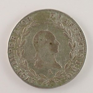 František I. Rakouský [1792 - 1835] / 20 Krejcar 1811 A, Ag,