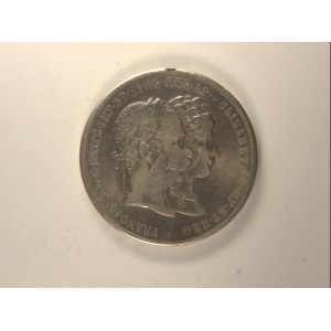 Rakouská konvenční a spolková měna / 2 Zlatník 1879 stříbrná svatba, m.o., Ag,