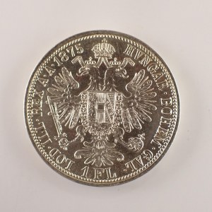 Rakouská konvenční a spolková měna / 1 Zlatník 1875 b.z., Ag,