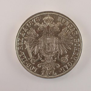 Rakouská konvenční a spolková měna / 1 Zlatník 1878 b.z, Ag,