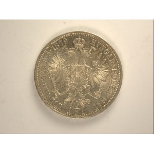 Rakouská konvenční a spolková měna / 1 Zlatník 1879 b.z., hranka, sbírkový, Ag,
