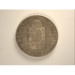 Rakouská konvenční a spolková měna / 1 Zlatník 1879 K.B., Ag,