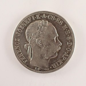 Rakouská konvenční a spolková měna / 1 Zlatník 1885 K.B., Ag,